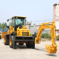 New Tractor Front End Loader Mini Compact Wheel Loader Backhoe Excavator For Sale